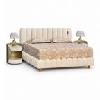 Cama Nube con cabecero de ondas