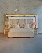 Cama Venus en showroom Casa Dams