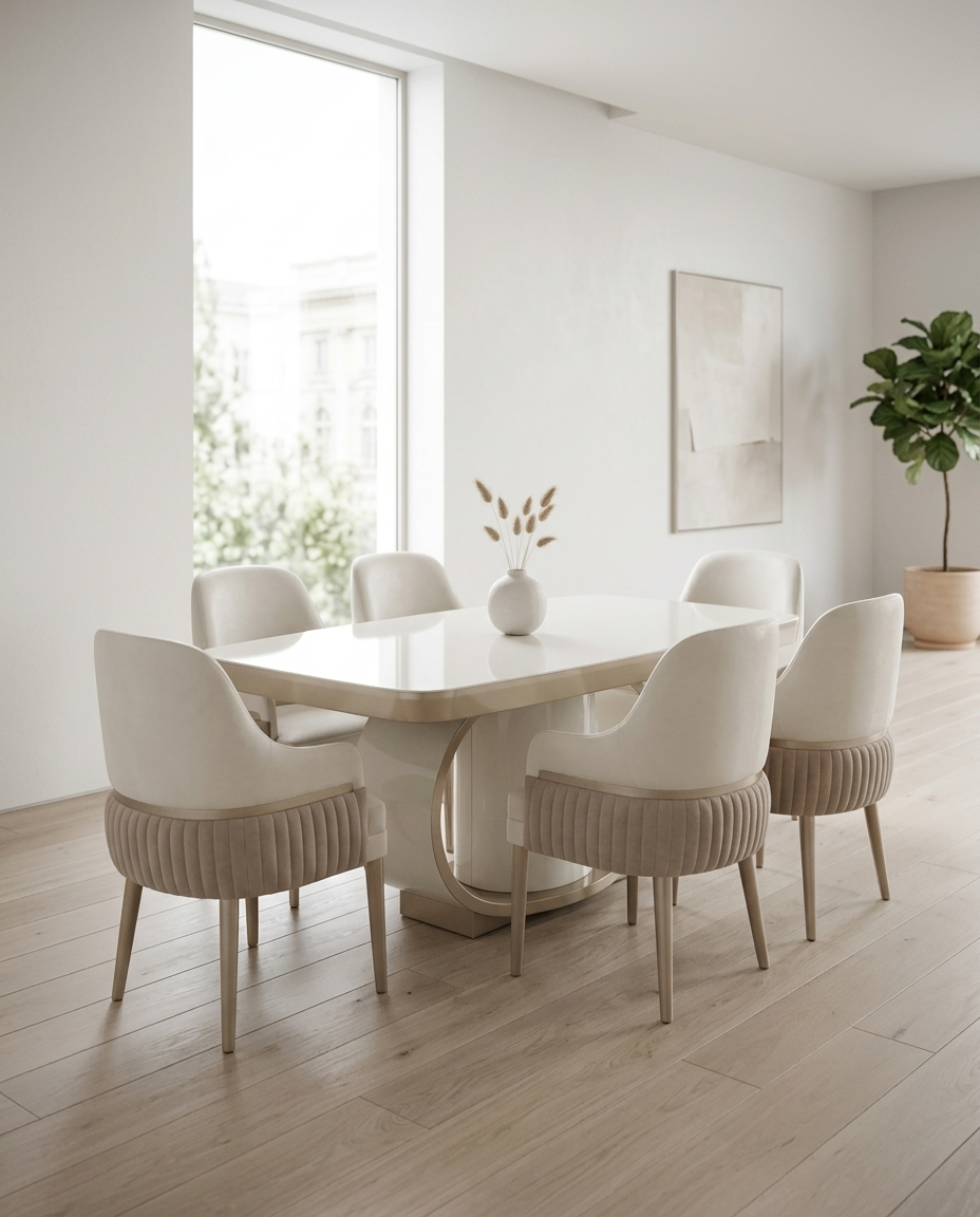 Comedor Splendor en sala moderna